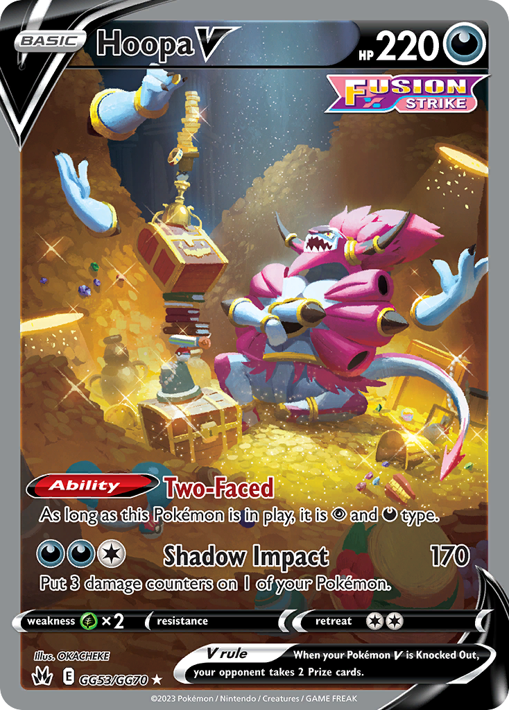 Crown Zenith Galarian Gallery Hoopa V #GG53/70