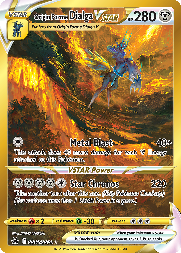 Origin Forme Dialga VSTAR GG68/GG70 uit Crown Zenith