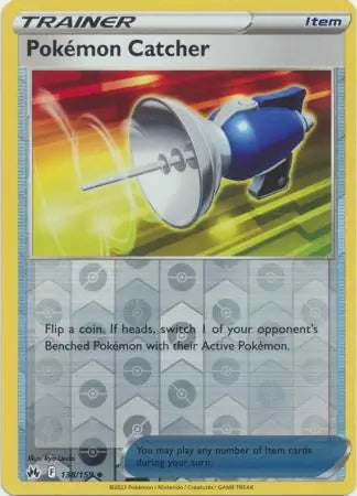 Crown Zenith Pokémon Catcher #138/159 reverse holo