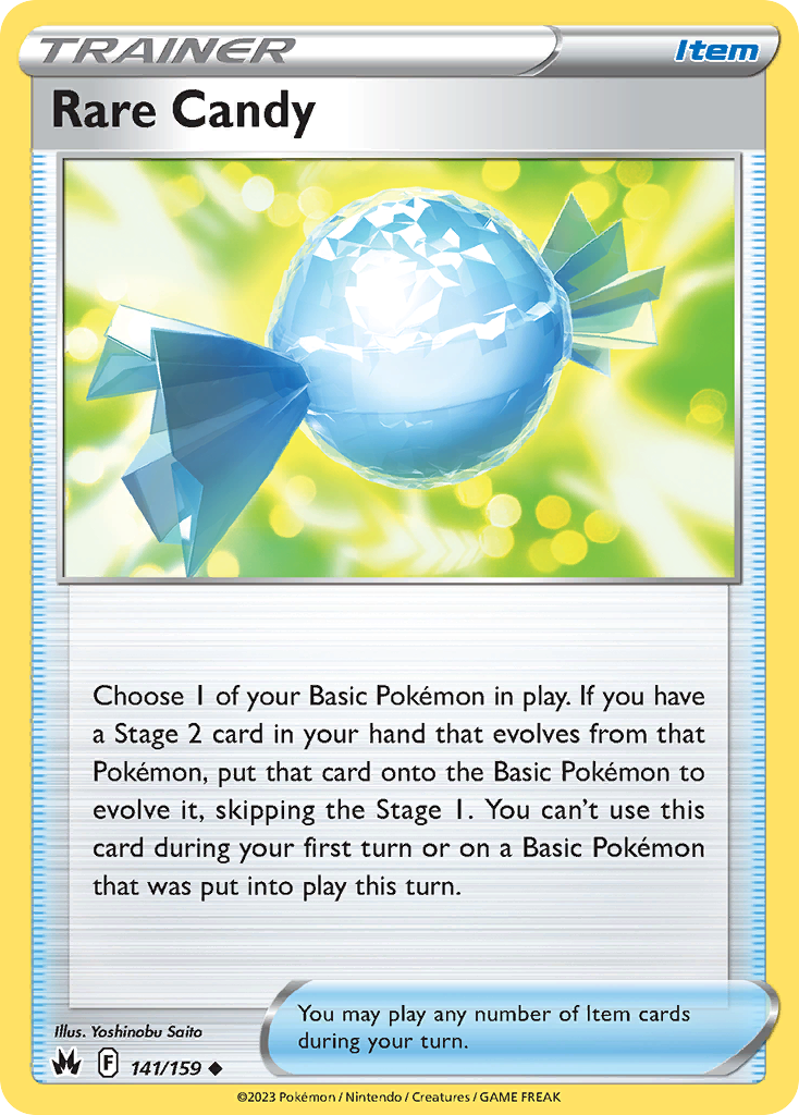 Crown Zenith Rare Candy #141/159