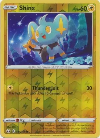 Crown Zenith Shinx #40/159 reverse holo