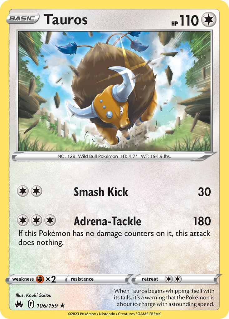 Crown Zenith Tauros #106/159