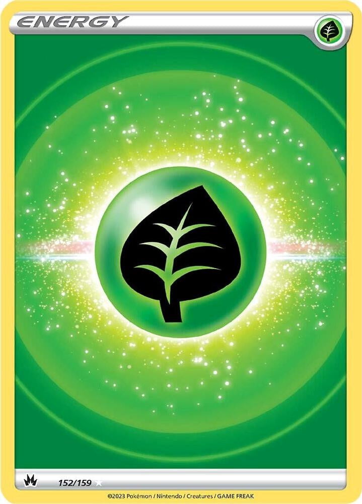 Crown Zenith Texture Holo Grass Energy #152/159