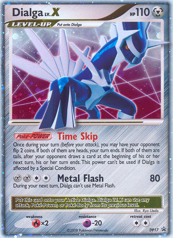 DP Black Star Promo Dialga LV.X #17