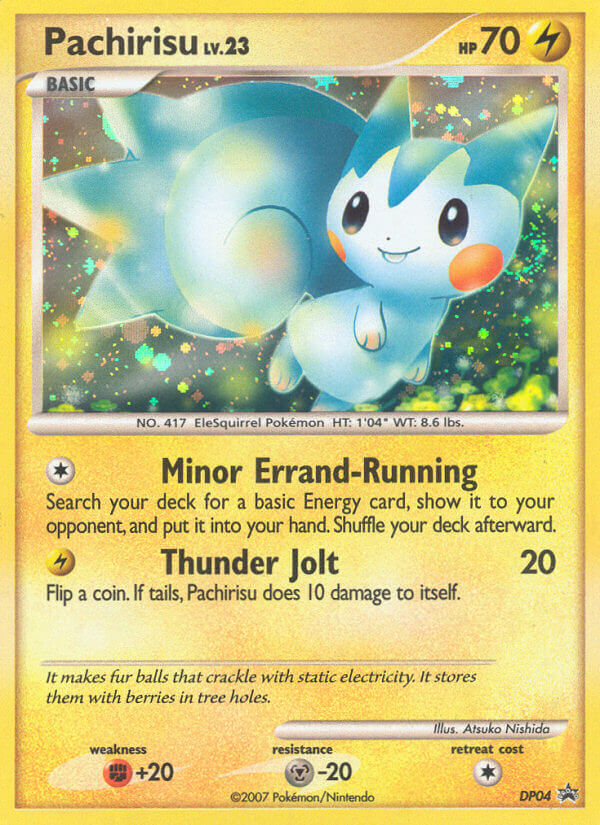 DP Black Star Promo Pachirisu #4