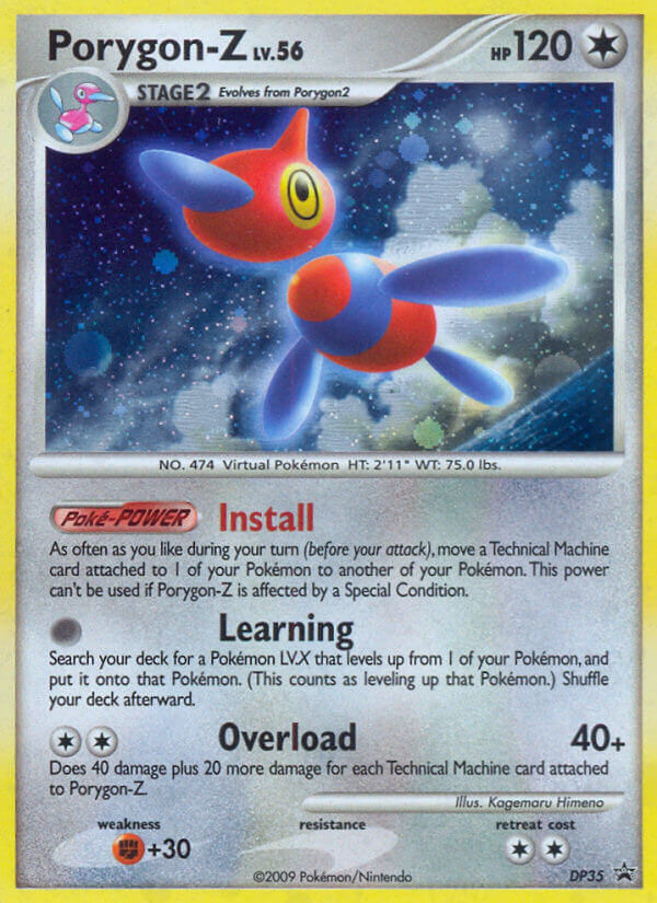 DP Black Star Promo Porygon-Z #35