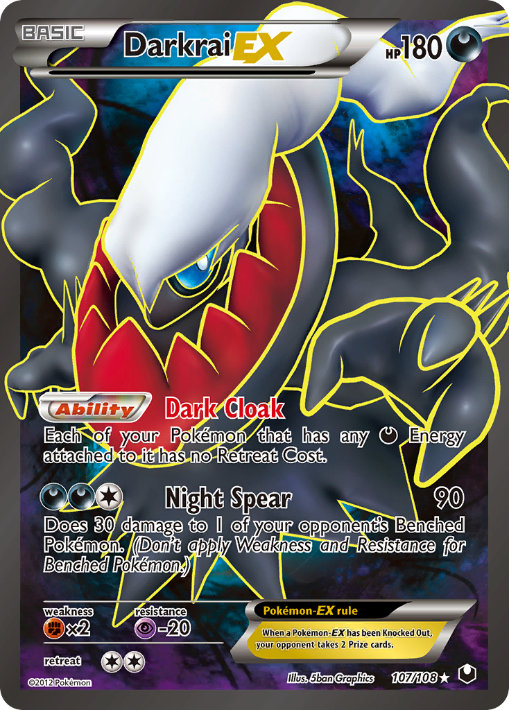 Darkrai EX Dark Explorers