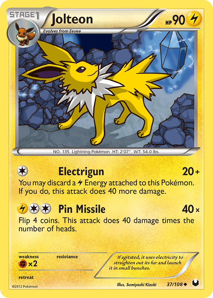 Dark Explorers Jolteon #37/108