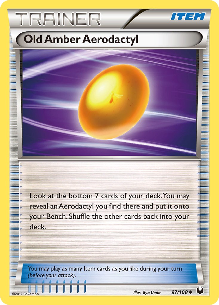 Dark Explorers Old Amber Aerodactyl #97/108