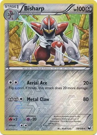 Dark Explorers Pawniard #79/108 reverse holo