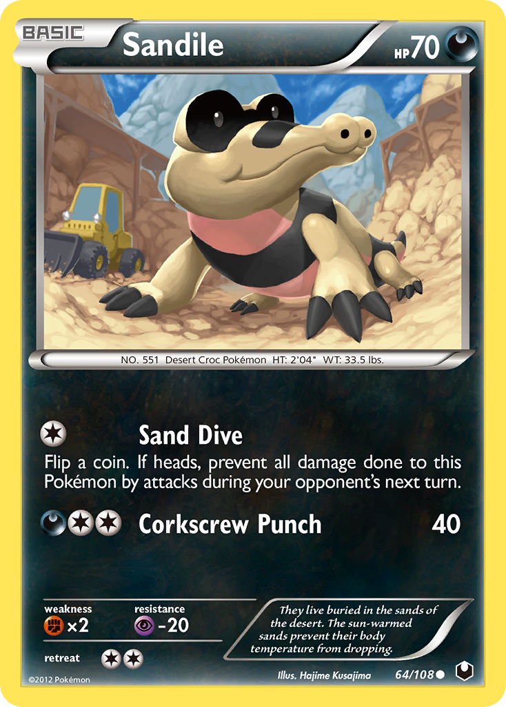 Dark Explorers Sandile #64/108
