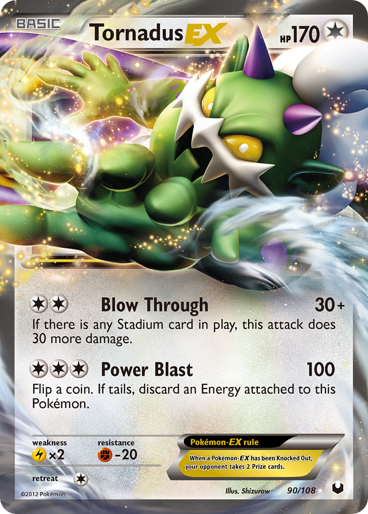 Dark Explorers Tornadus EX #90/108