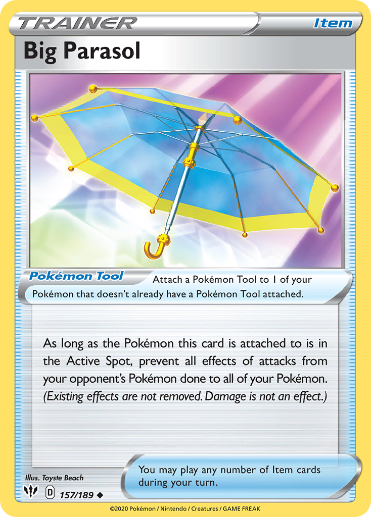 Darkness Ablaze Big Parasol #157/189