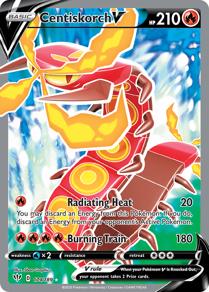 Darkness Ablaze Centiskorch V #179/189