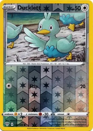 Darkness Ablaze Ducklett #148/189 reverse holo