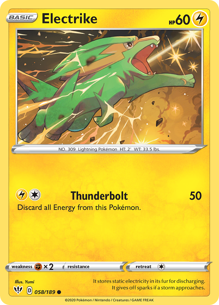 Darkness Ablaze Electrike #58/189