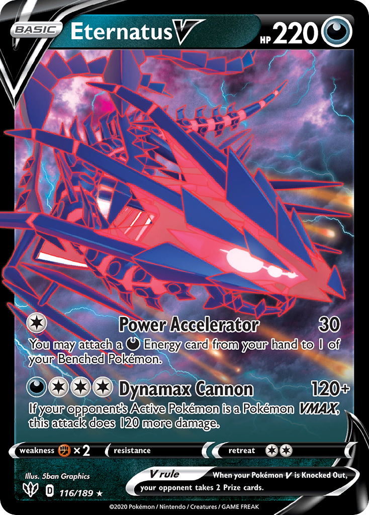 Darkness Ablaze Eternatus V #116/189