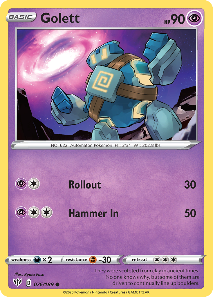 Darkness Ablaze Golett #76/189