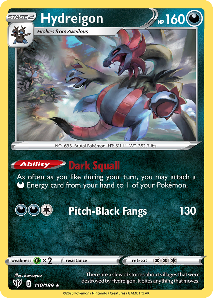 Darkness Ablaze Hydreigon #110/189