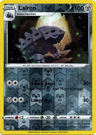 Darkness Ablaze Lairon #122/189 reverse holo