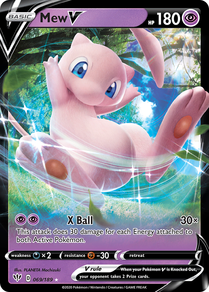 Darkness Ablaze Mew V #69/189