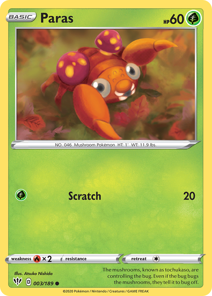 Darkness Ablaze Paras #3/189