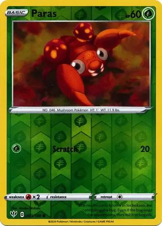 Darkness Ablaze Paras #3/189 reverse holo