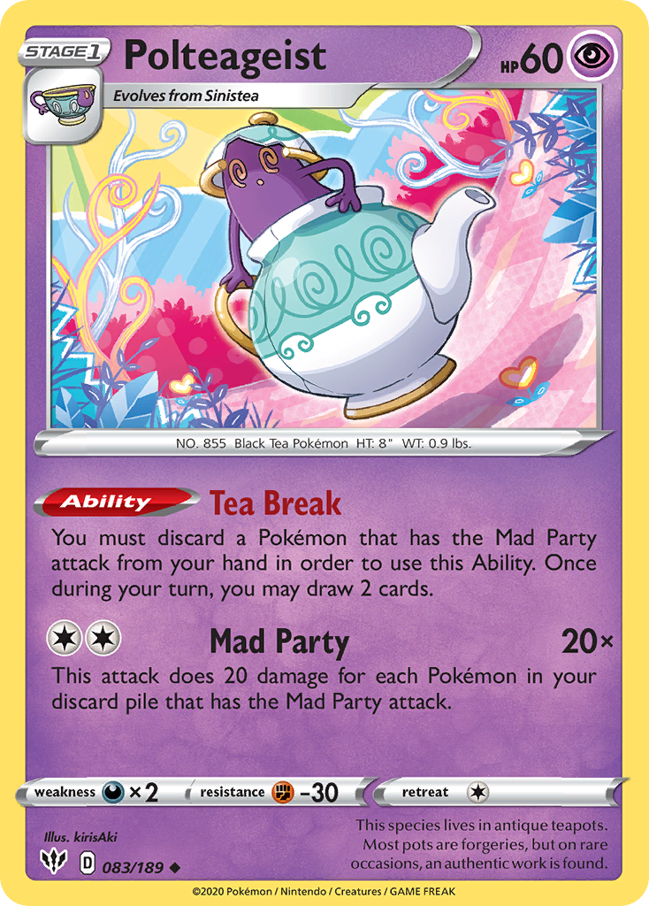 Darkness Ablaze Polteageist #83/189