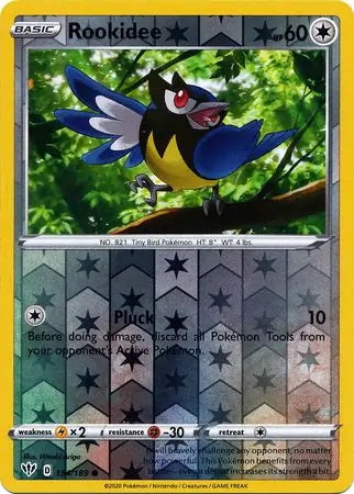 Darkness Ablaze Rookidee #154/189 reverse holo