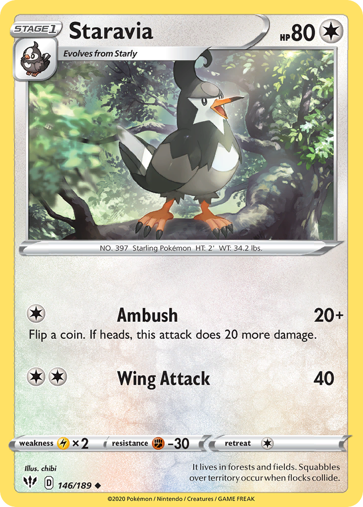 Darkness Ablaze Staravia #146/189