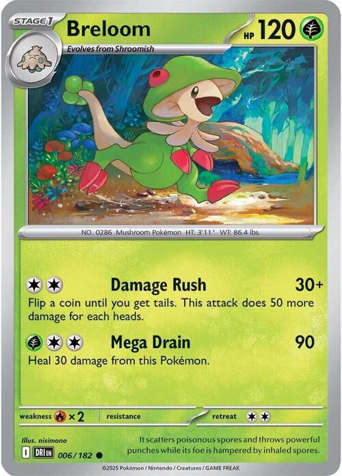 Destined Rivals Breloom #6/182
