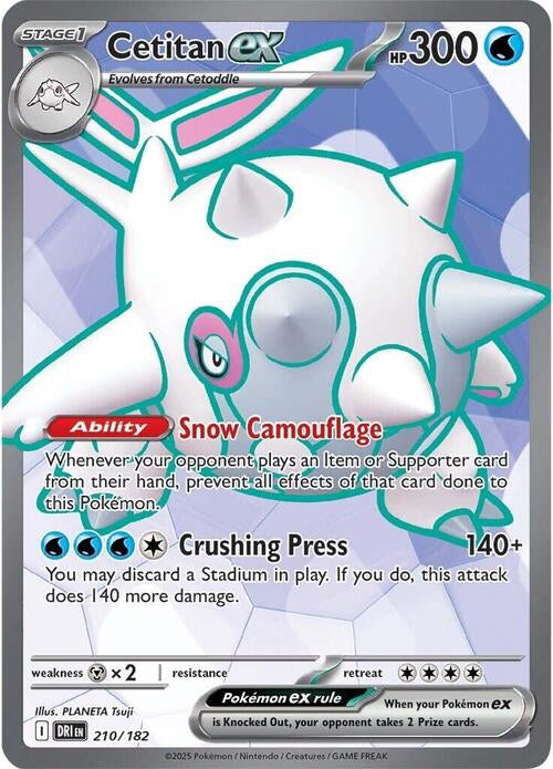 Destined Rivals Cetitan #210/182
