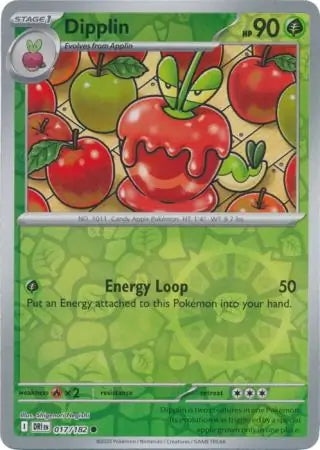 Destined Rivals Dipplin #17/182 reverse holo