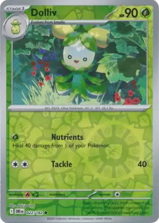 Destined Rivals Dolliv #22/182 reverse holo