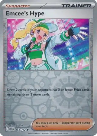 Destined Rivals Emcee's Hype #163/182 reverse holo