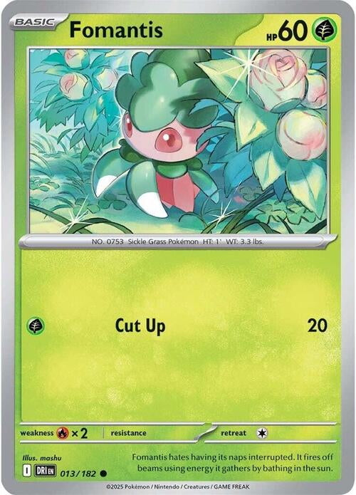 Destined Rivals Fomantis #13/182