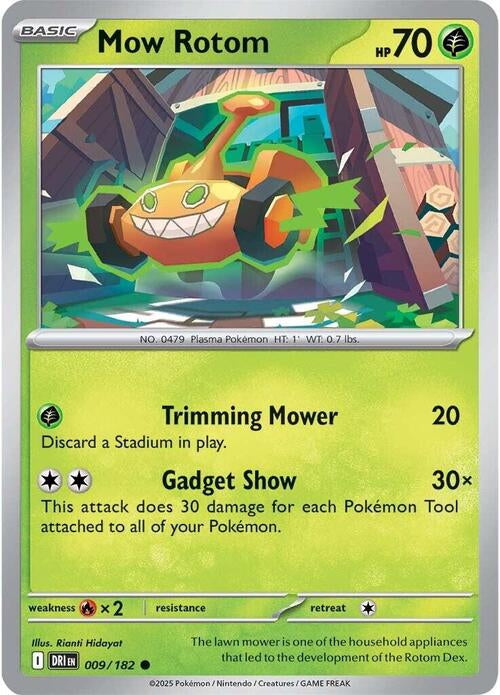 Destined Rivals Mow Rotom #9/182