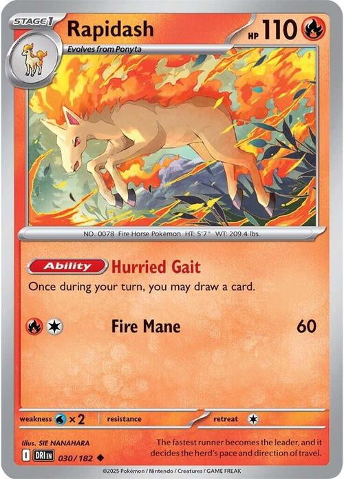 Destined Rivals Rapidash #30/182
