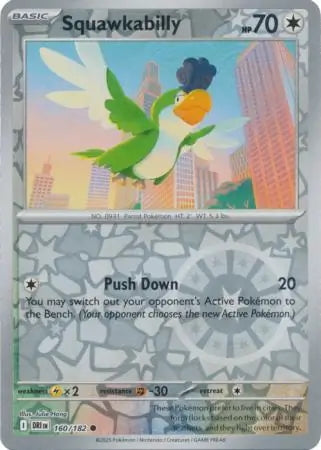 Destined Rivals Squawkabilly #160/182 reverse holo