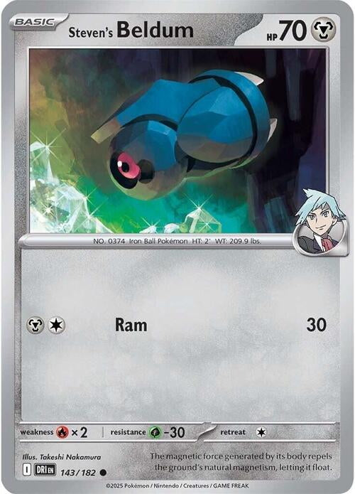 Destined Rivals Steven's Beldum #143/182