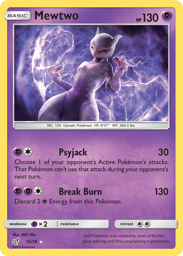 Detective Pikachu Mewtwo