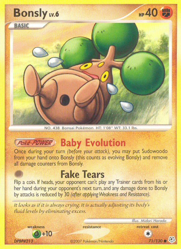 Diamond & Pearl Bonsly #71/130