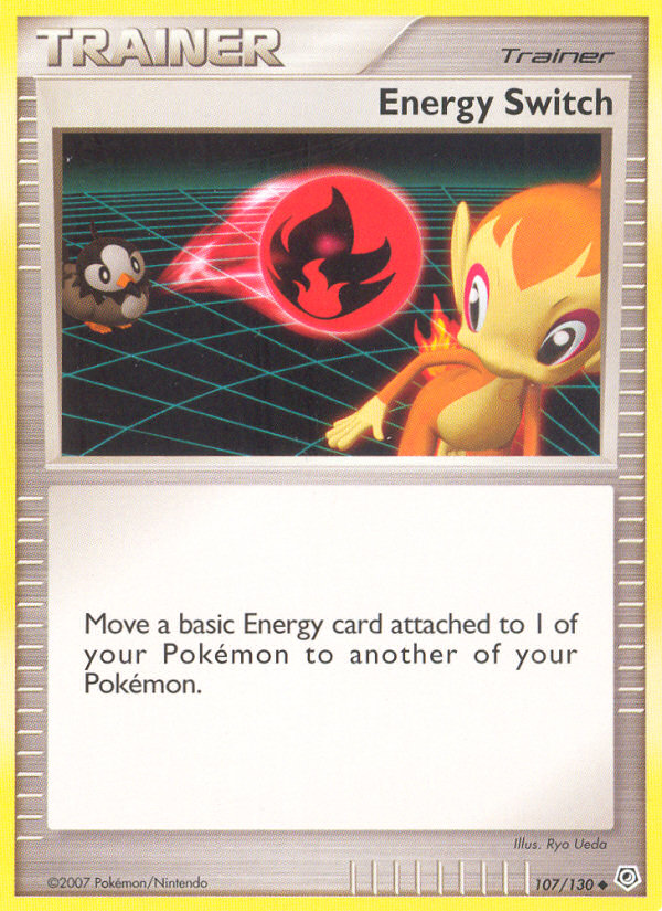Diamond & Pearl Energy Switch #107/130