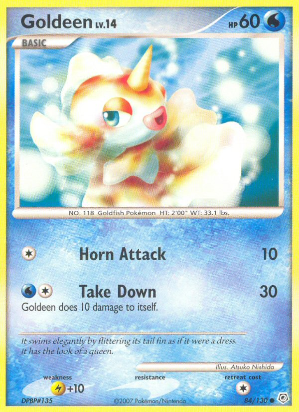Diamond & Pearl Goldeen #84/130