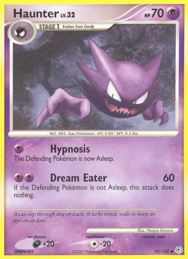 Diamond & Pearl Haunter #50/130