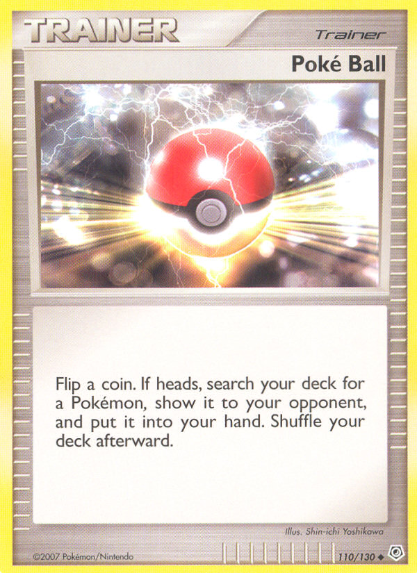 Diamond & Pearl Poké Ball #110/130