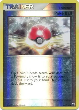 Diamond & Pearl Poké Ball #110/130 reverse holo