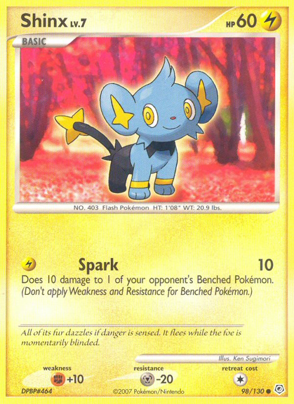 Diamond & Pearl Shinx #98/130