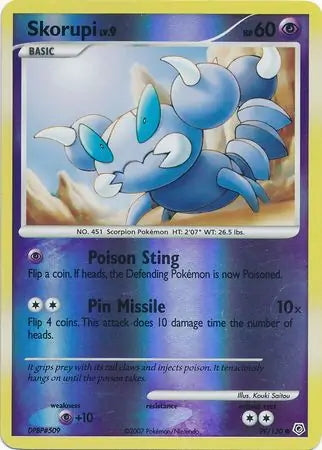 Diamond & Pearl Skorupi #99/130 reverse holo