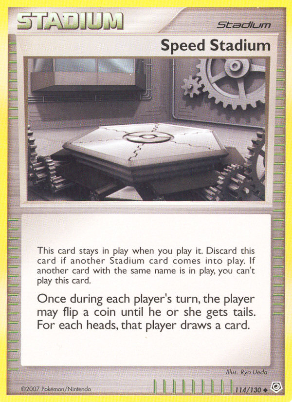 Diamond & Pearl Speed Stadium #114/130